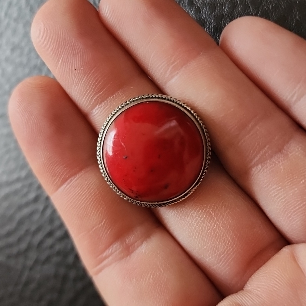 VTG sterling silver ring- size 9